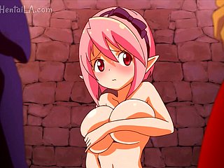 Yammy anime girl anent significant boobs gangbang video