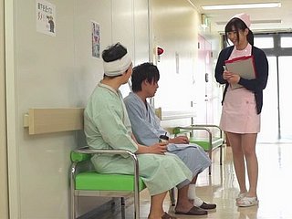 Delicious Nurse stranger Japan gets her shopping-bag lady with teem nicely